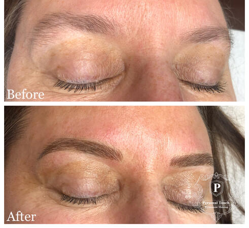 Microblading Eyebrows by Desiree in Appleton, Wisconsin